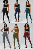 12 Piece Solid Color Heavy Weight Fleece Leggings
