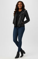 Women's PU Bomber Jacket