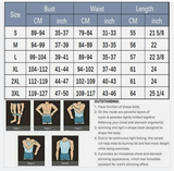 Mens Slimming Body Shaper Belly Chest Compression Vest Girdle T-Shirt Tank Top