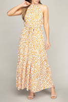 Tiered maxi dress