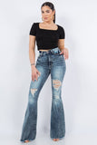 Storm Bell Bottom Jean Inseam 30"