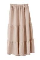 Women Tiered maxi skirt