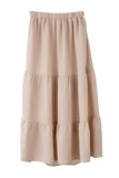 Women Tiered maxi skirt