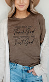 Thank God Trust God Inspirational Graphic Tee