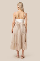 Women Tiered maxi skirt