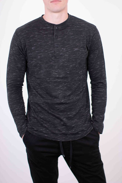 Long Sleeves Henley T-shirt