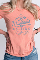 The Mountains Calling And I Must Go Graphic Tee