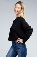 Mock Neck Pullover