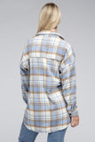 Women Plaid Shacket