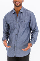 Men's Casual Long Sleeve Shirts