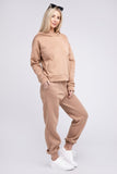 Drop Shoulder Hoodie & Pants Set